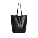 Pcjasmin Croco Shopper borsa donna