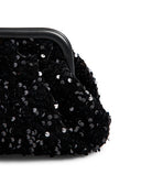 Kam Sequins Clutch borsa da donna