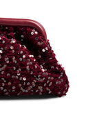 Kam Sequins Clutch borsa da donna