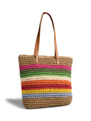 Kiki Shopper borsa in paglia
