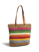 Kiki Shopper borsa in paglia