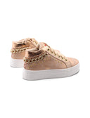 Sneaker alta con catena da bimba