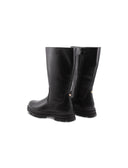 Stivale biker nero da bimba