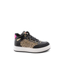 Sneaker alta animalier da bimba