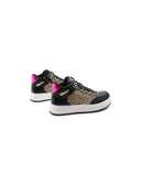 Sneaker alta animalier da bimba