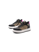 Sneaker alta animalier da bimba