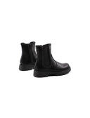 Stivaletto nero con strass da bimba