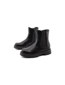 Stivaletto nero con strass da bimba