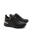 Side Door sneaker con zeppa da donna