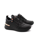 Side Door sneaker con zeppa da donna