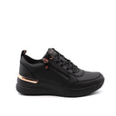 Side Door sneaker con zeppa da donna