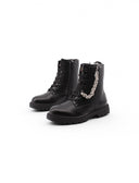 Anfibio nero con charms da bimba