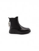 Stivaletto nero con charms da bimba