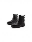 Stivaletto nero con charms da bimba