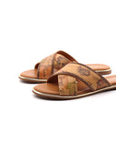Ciabatta con stampa Geo Classic donna