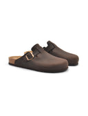 Sabot da uomo in vera pelle
