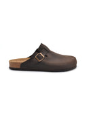 Sabot da uomo in vera pelle
