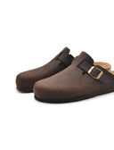 Sabot da uomo in vera pelle
