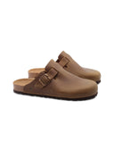 Sabot da uomo in vera pelle