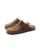 Sabot da uomo in vera pelle