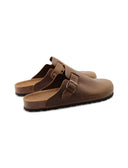 Sabot da uomo in vera pelle