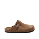Sabot in pelle scamosciata da uomo
