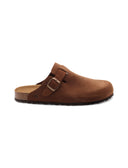 Sabot in pelle scamosciata da uomo