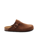 Sabot in pelle scamosciata da uomo