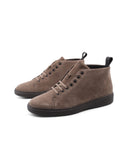 Sneaker alta uomo in vera pelle