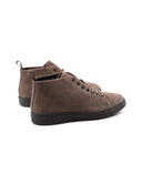 Sneaker alta uomo in vera pelle