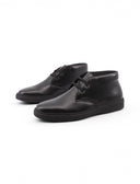 Polacchino nero in pelle da uomo