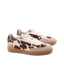 Rebel Cow sneaker animalier da donna