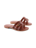 Damia ciabatta in pelle da donna