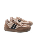 Sneaker donna con dettaglio animalier