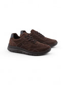 Scarpa in pelle con plantare extra wide
