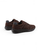 Scarpa in pelle con plantare extra wide