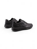 Scarpa in pelle con plantare extra wide