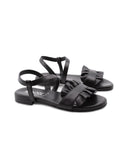 Sandalo in vera pelle da donna
