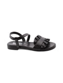 Sandalo in vera pelle da donna