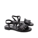 Sandalo in vera pelle da donna
