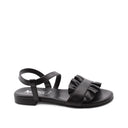 Sandalo in vera pelle da donna