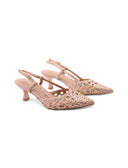 Décolleté slingback intrecciata da donn