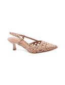 Décolleté slingback intrecciata da donn
