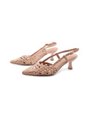 Décolleté slingback intrecciata da donn