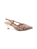 Décolleté slingback intrecciata da donn