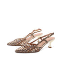 Décolleté slingback intrecciata da donn