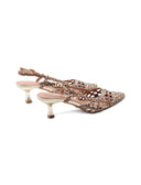 Décolleté slingback intrecciata da donn