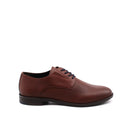 Derby stringata in vera pelle uomo