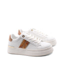 Sneaker platform da donna con strass