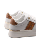 Sneaker platform da donna con strass
